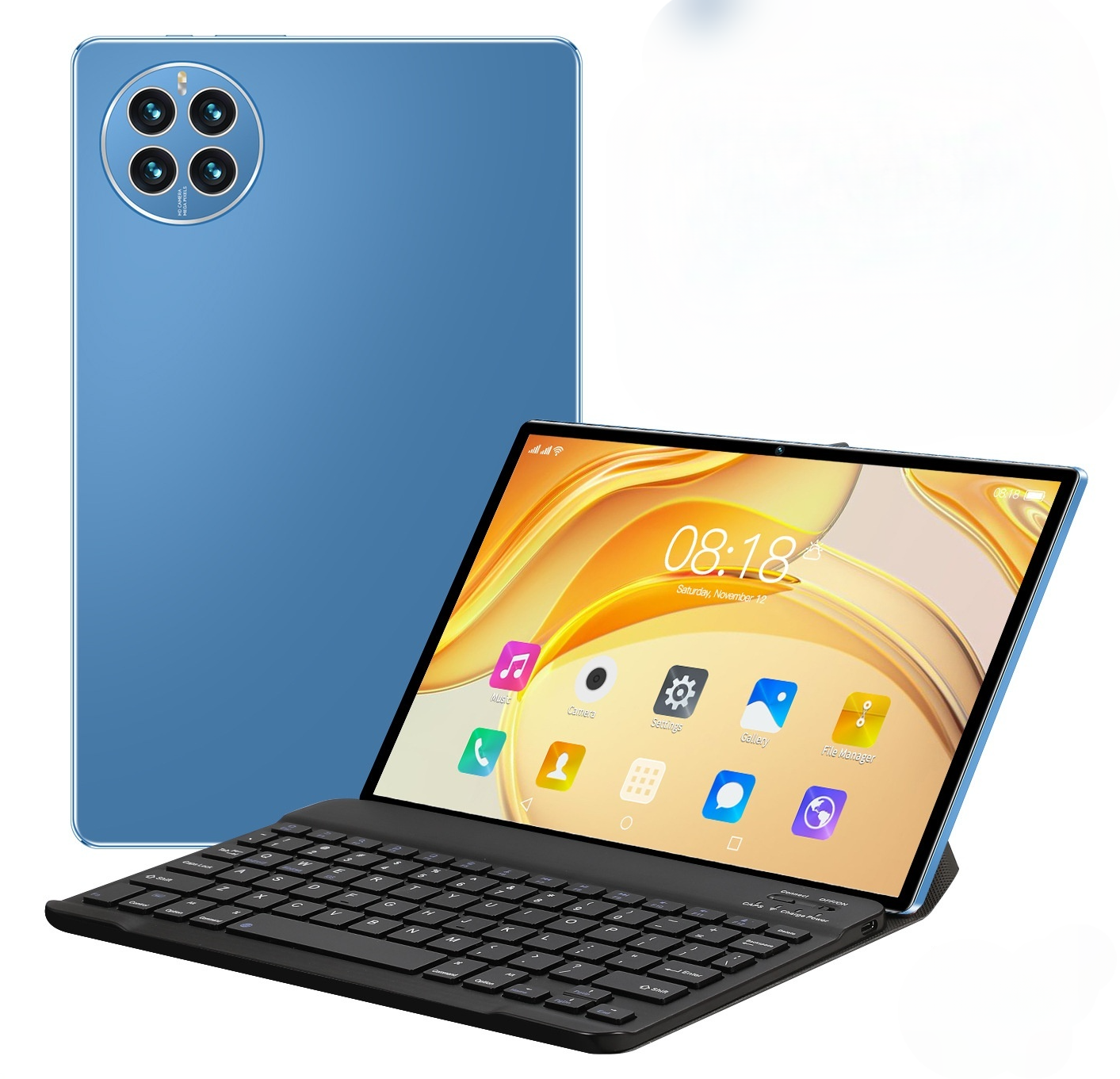 Android Tablet Black 16GB 512GB | 10.1 inch Touchscreen | GPS Dual SIM | BibangS
