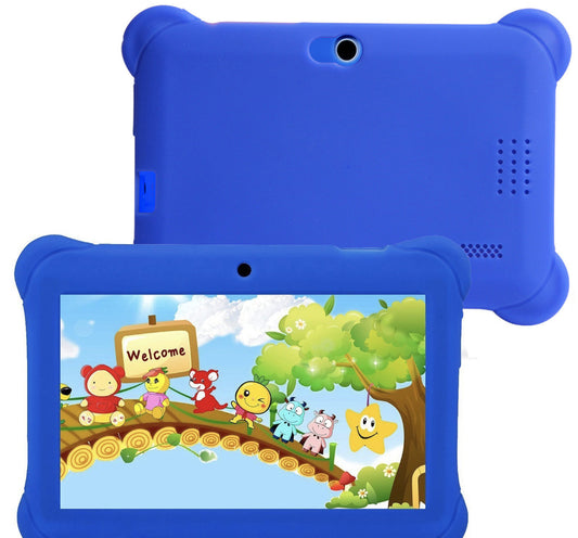 Kids Tablet 7 inch Blue Silicone Case | Full HD IPS Screen | Android | Buy Children Tablet EU.
