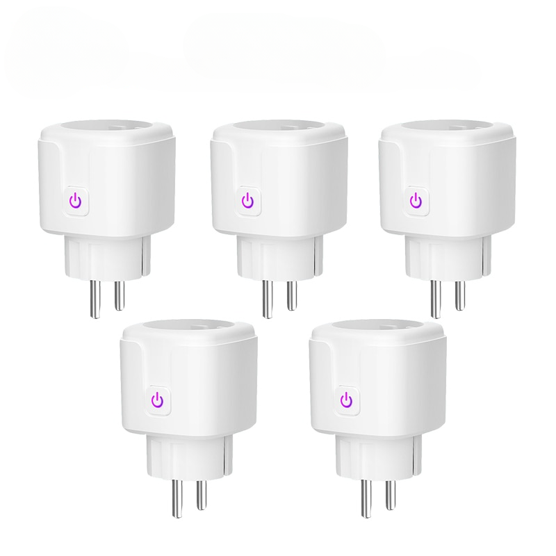 Smart WiFi plug 16A EU – 5 pack.
