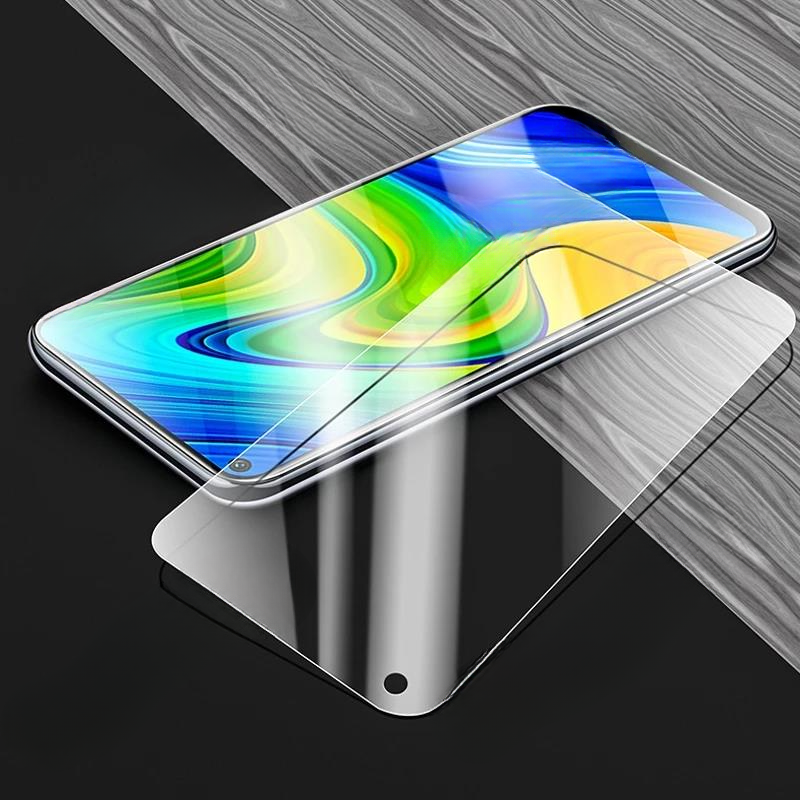 9H Hardness Screen Protector for Xiaomi Poco X3 F3 M3 – Anti-Fingerprint Tempered Glass.