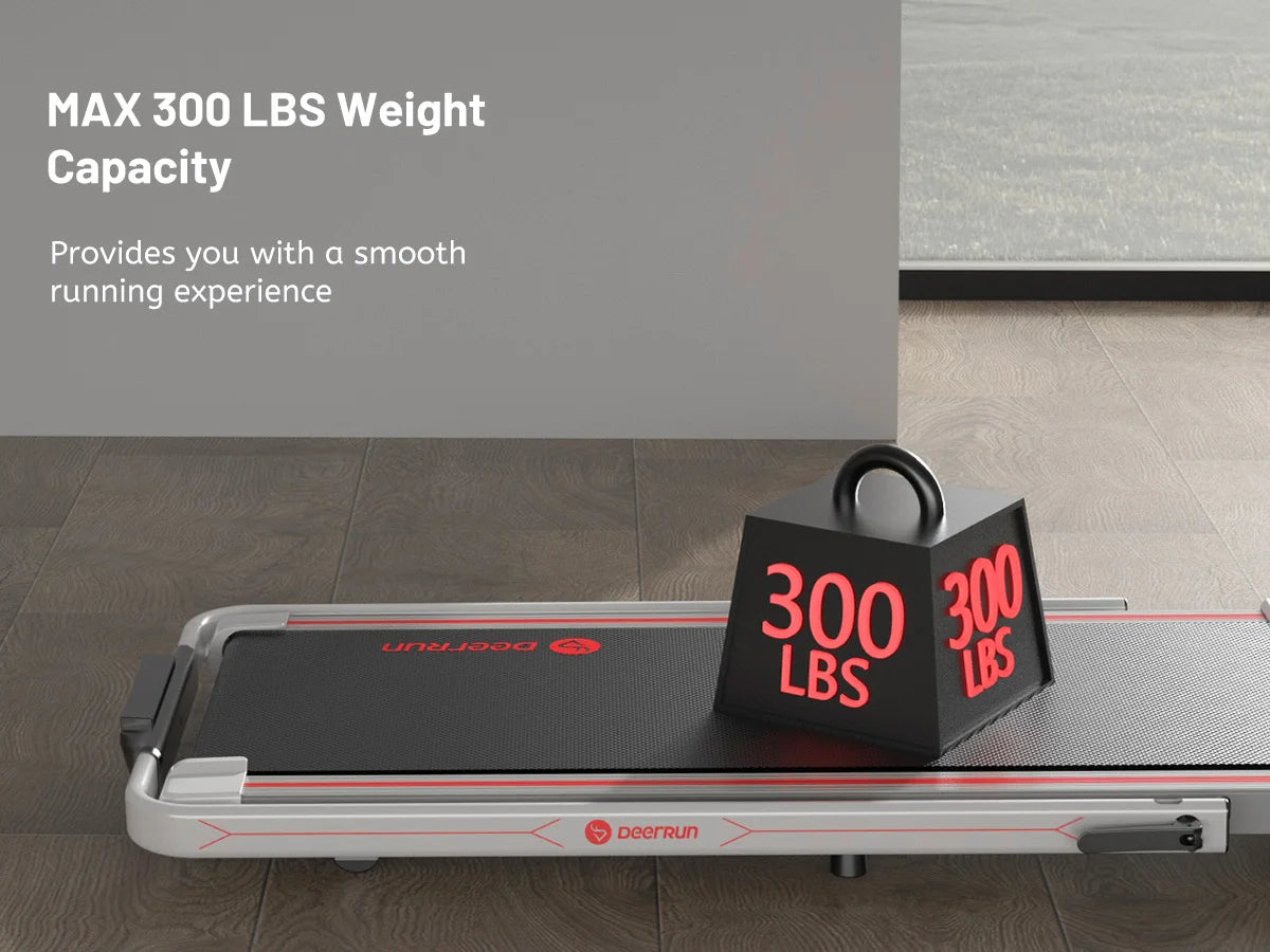 under desk walking treadmill slim design home office fitness.

