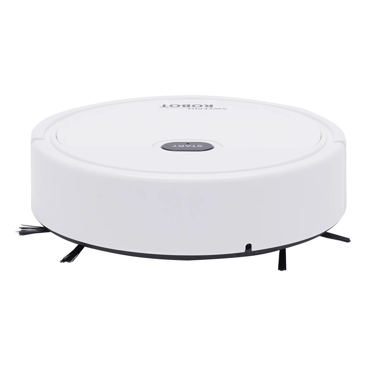 KT205 low-profile cordless floor cleaner with side brushes.
