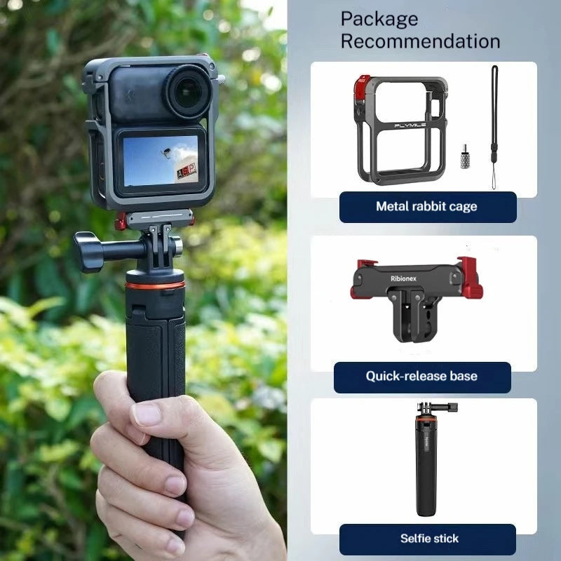 DJI Osmo Nano set H — complete accessories bundle for outdoor filming.
