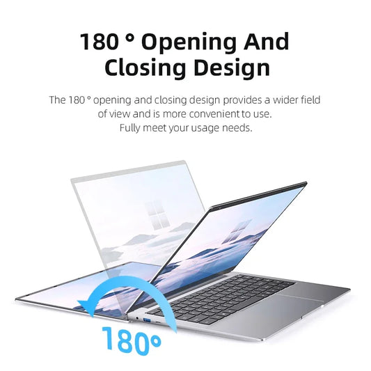 Ultra slim portable laptop 12GB RAM 1TB SSD open display.
 