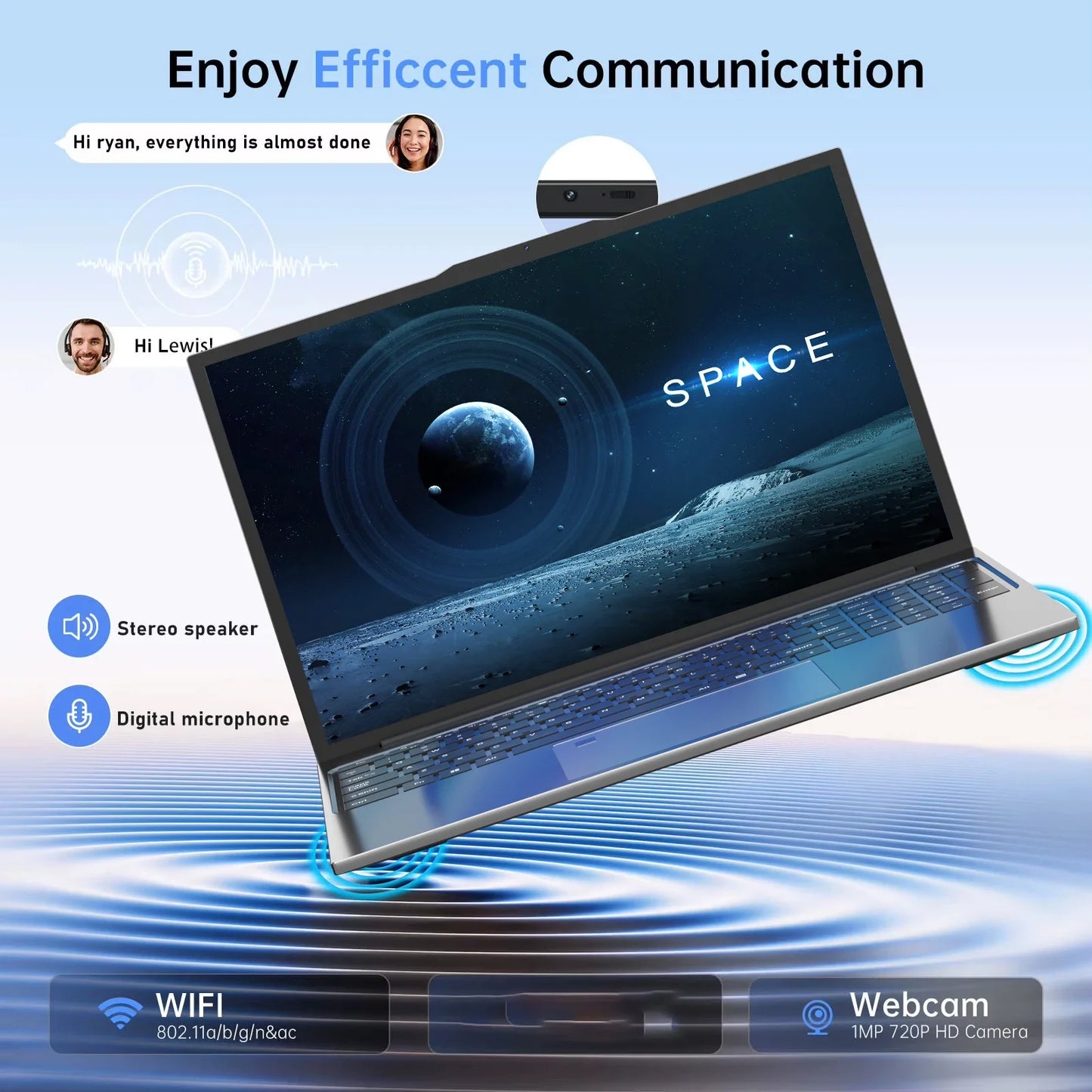 Gaming notebook Intel i9 Windows 11 backlit keyboard fingerprint reader.

