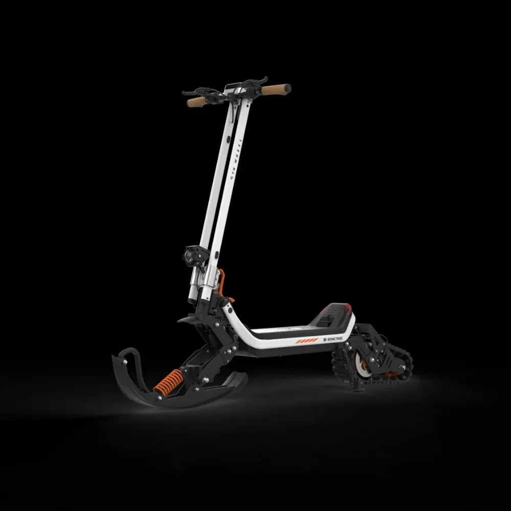 New Arrival 54.6V 2500W 3-in-1 Electric Snow Scooter E-Scooter with 20.8Ah/30Ah Removable Battery - Sled & Ski Electric Scooter