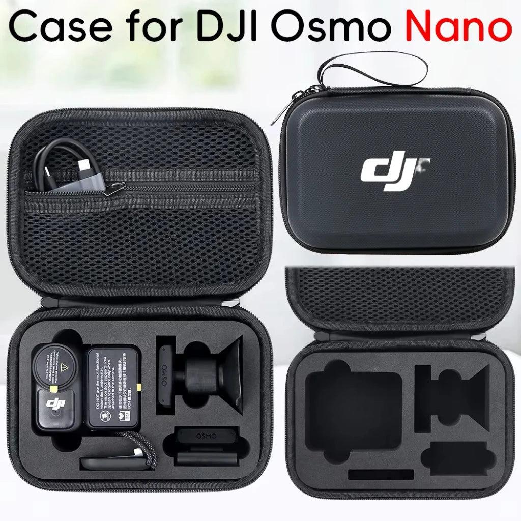 DJI Osmo Nano set E — protective accessories kit with silicone and glass film.
