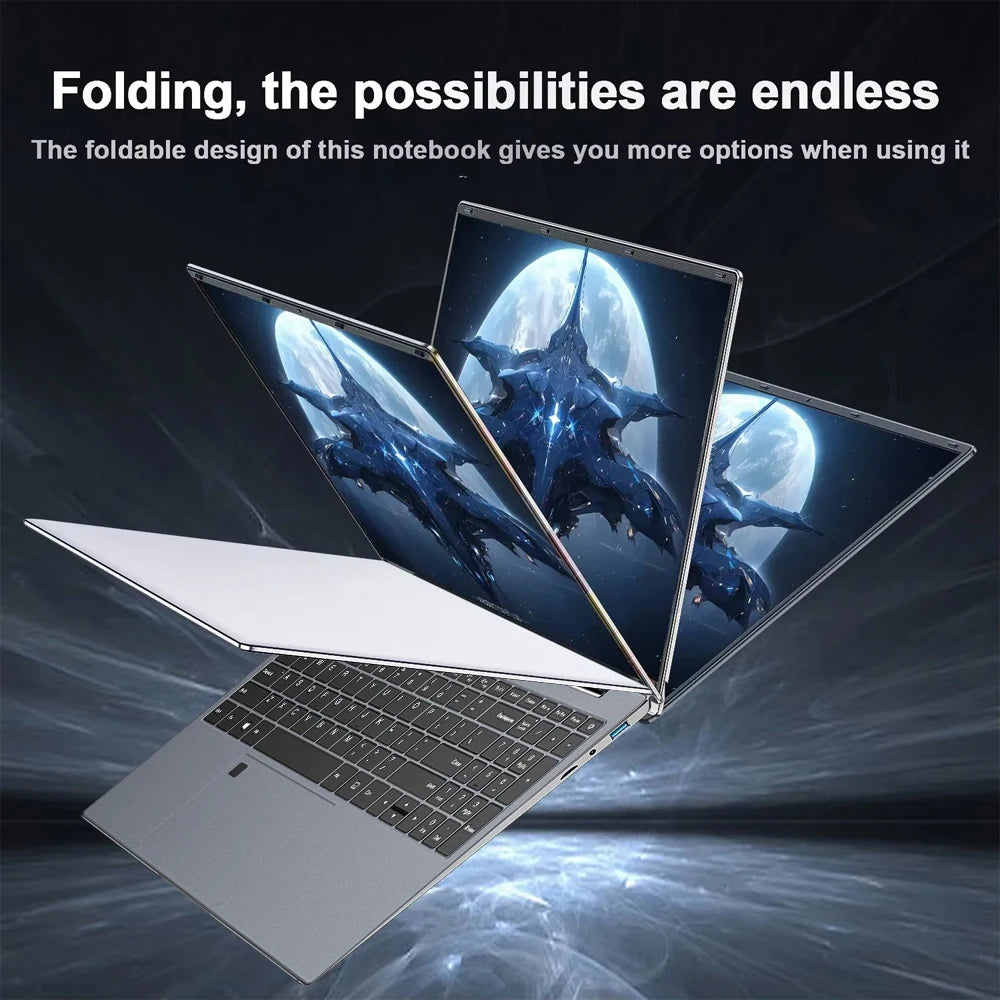 Windows 11 Pro laptop thin and light design portable business computer.

