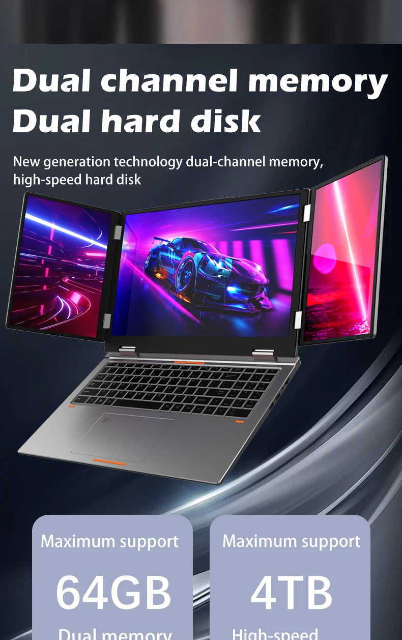 SZBOX MAX16 gaming laptop with external GPU support PCI-Express slot.


