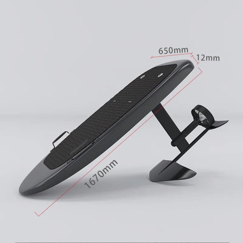 Carbon Fiber Electric Surfboard Floating Water Skiing Board Power Hydrofoil BoardsurfboardSea scooter