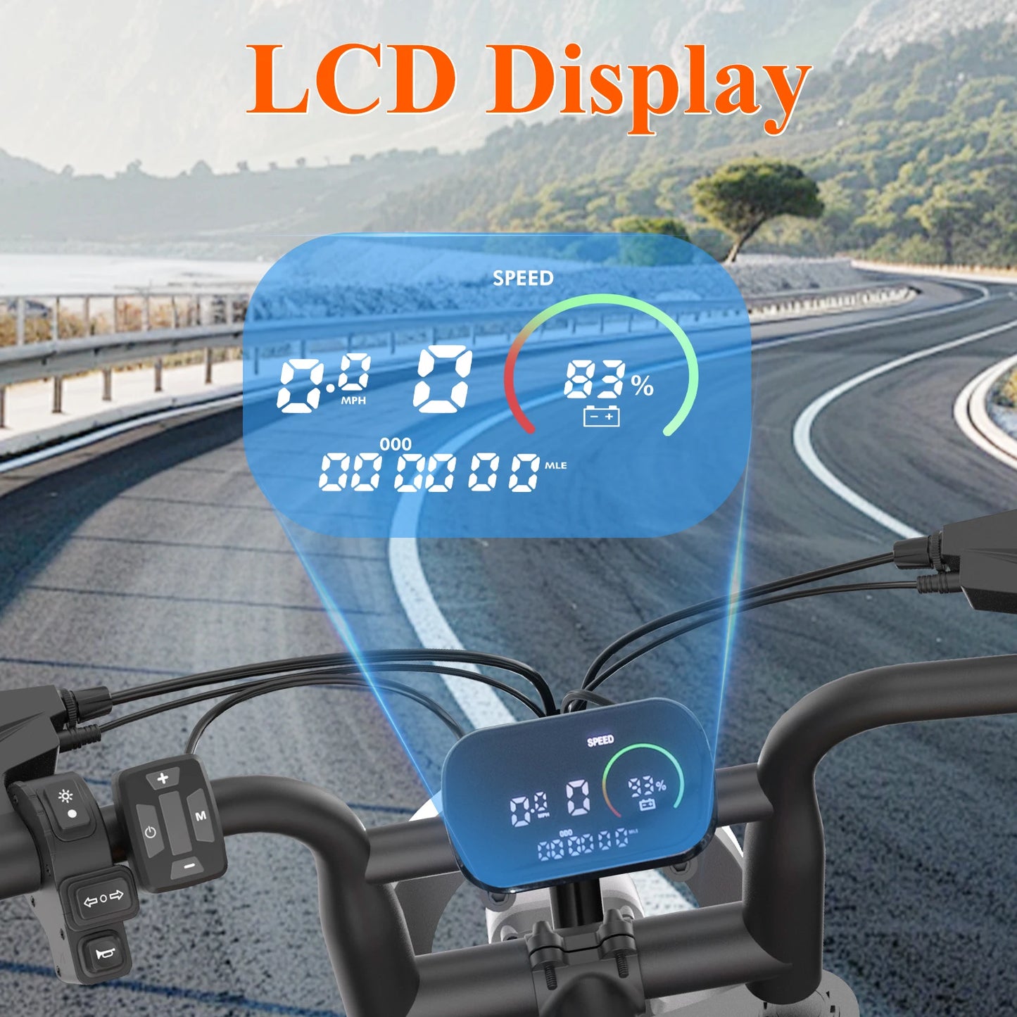 Bodywel M16 fat tire electric bike for outdoor adventures.

