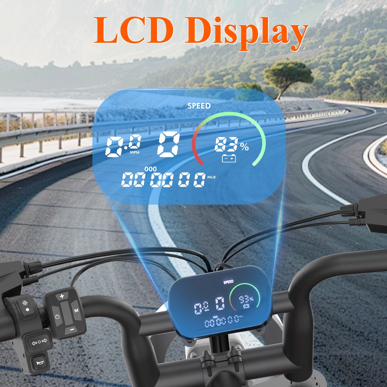 Bodywel M16 fat tire electric bike for outdoor adventures.

