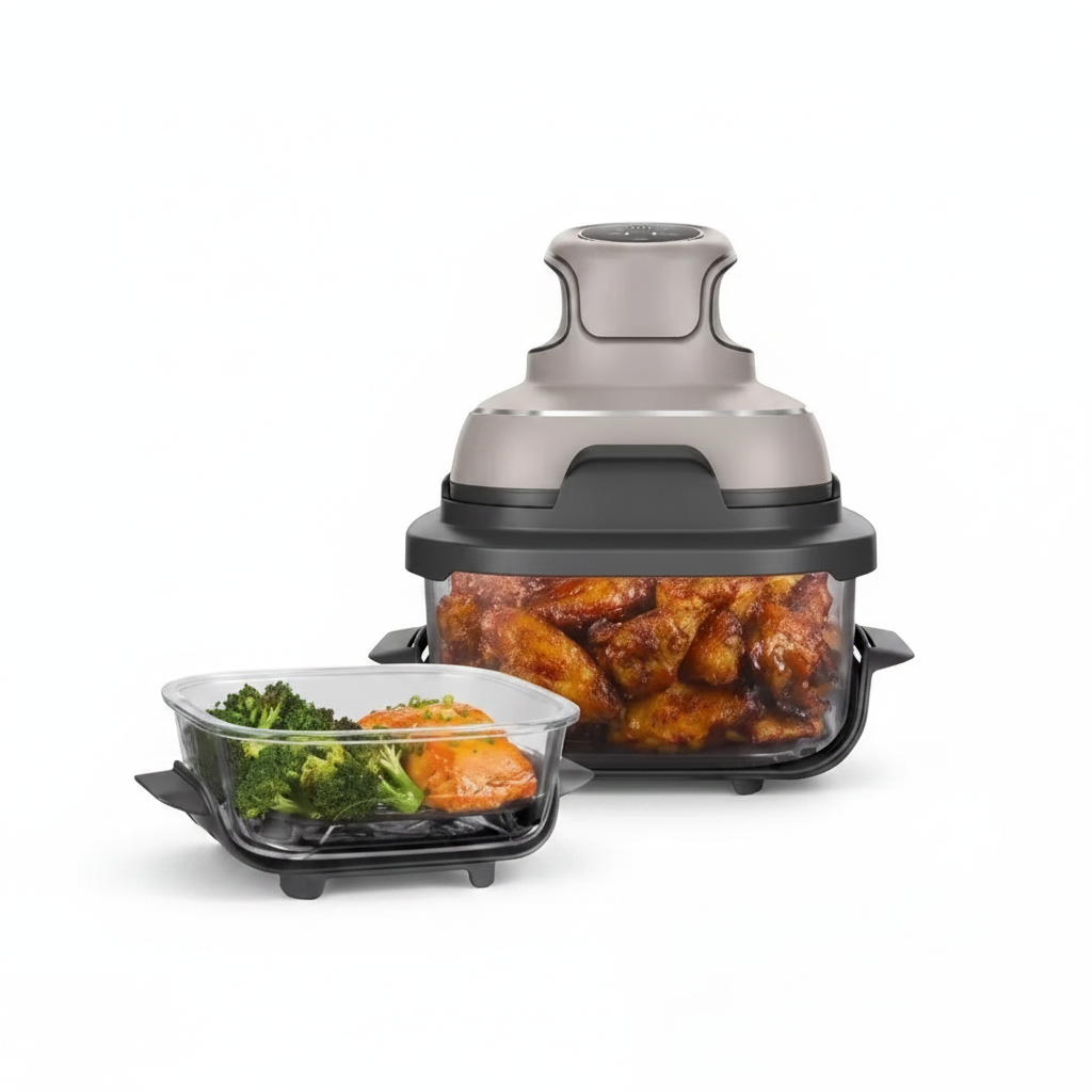 4-in-1 touchscreen air fryer 4.5L – fry, roast, bake and grill oil-free | BibangS
