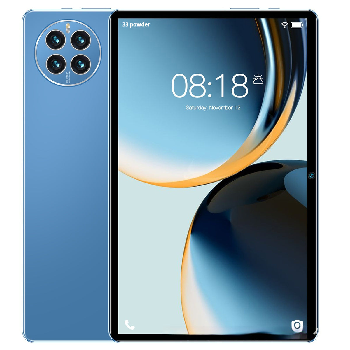 Tablet Blue 10.1" Frontal + Back Camera | 16GB RAM 512GB | Android 12 | Buy Online EU.
