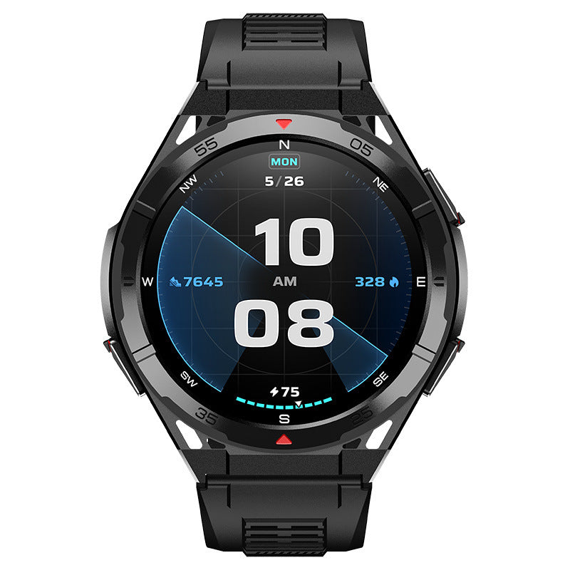 Smartwatch heart rate blood pressure blood oxygen sleep monitoring fitness tracker.

