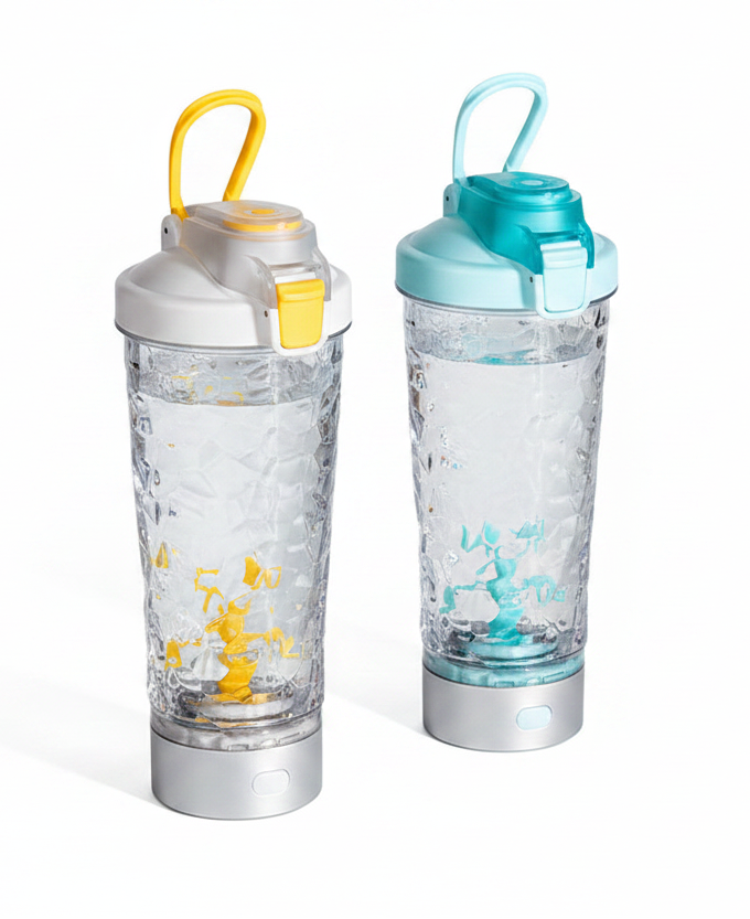 Portable electric blender cup USB rechargeable – automatic protein shaker 700ml | BibangS