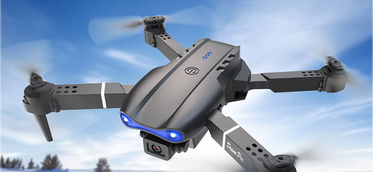 E99Pro dual camera FPV drone WiFi quadcopter foldable RC toy beginner aerial..