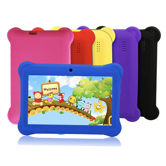 Kids Tablet 7" Blue | Silicone Case Included | Android Tablet for Children.
