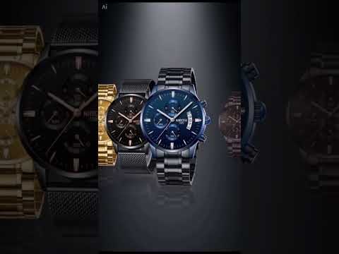 NIBOSI 1985 Men's Quartz Watch | Stainless Steel | 22 Styles