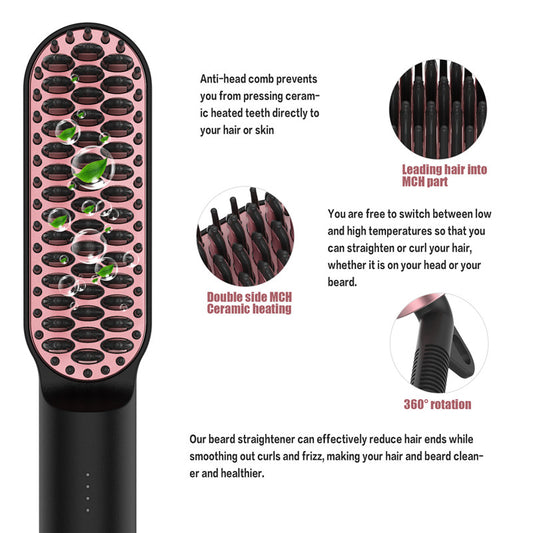 Multifunctional Automatic Hair Straightening Comb