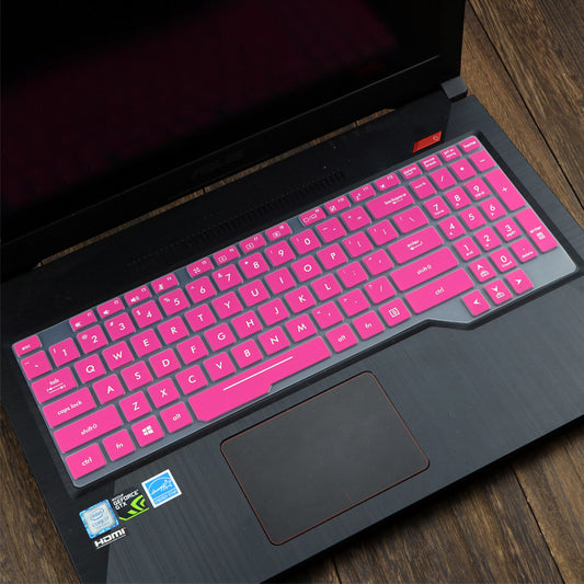 Ultra-thin waterproof ASUS keyboard cover dust protection.

