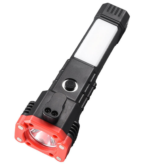 4 lighting modes and COB work light
Waterproof IP44 for roadside emergencies
