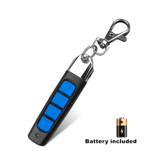 kebidu 433MHZ Copy Remote Control Auto 4 Channe Code Garage Gate Door Opener Remote Control Duplicator Cloning Code Car Key