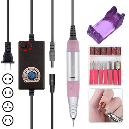 35000RPM Electric Nail Drill Machine Manicure Drill Machine Pedicure Professional Nail Drill Machine Salon Nail Drill Machine