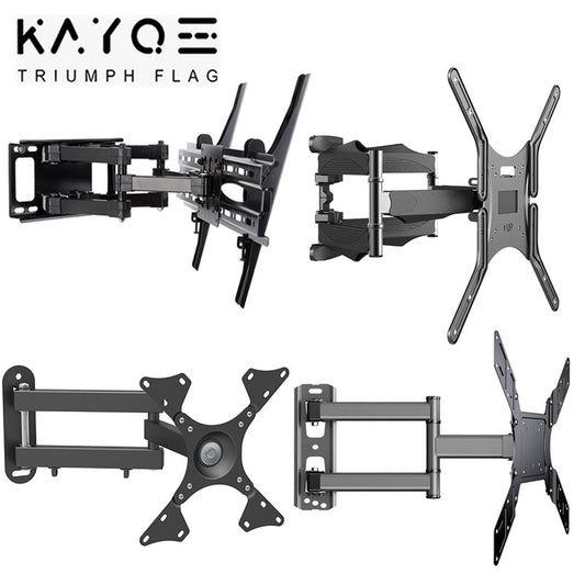 Full Motion TV Wall Mount Fit for 10-70 Inch TVs Dual Articulating Arm Tilt Swivel Bracket TV support LED LCD Monitor Mount