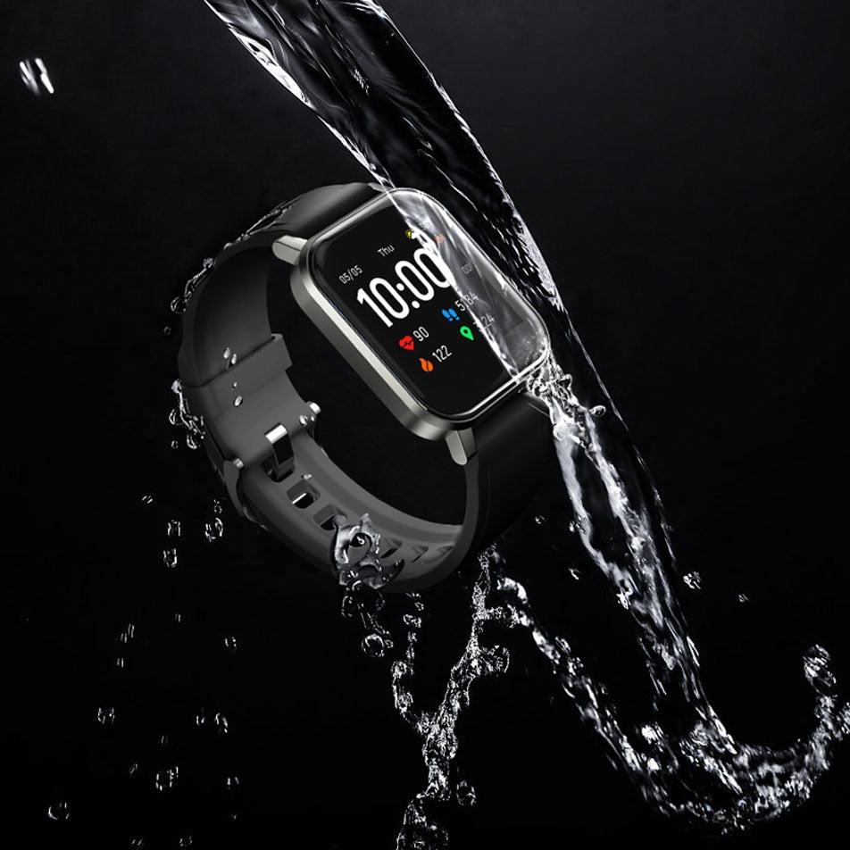 HAYLOU LS02 Smart Watch  Smartwatch for men IP68 Waterproof 12 Sport Modes,Call Reminder, Bluetooth 5.0 Smart Band