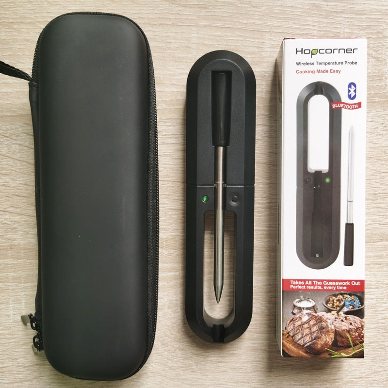 Meat Thermometer Wireless for Oven Grill BBQ Smoker Rotisserie Bluetooth Connect Digital Kitchen Tools Barbecue Accessories