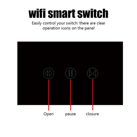 Smart Life WiFi Curtains Blinds Switch Roller Shutter Electric Motor Google Home Alexa Voice Control Domotica Casa Inteligente
