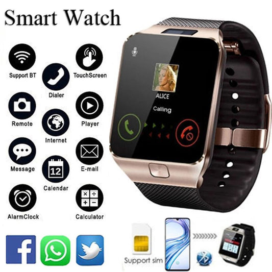 Bluetooth DZ09 Smart Watches For Men Relogio Android smartwatch Phone Fitness Tracker Reloj Smart Watches subwoofer Wrist Watch
