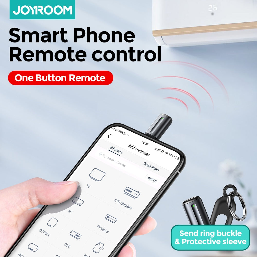  Joyroom IR remote control adapter for iPhone and Type-C smartphones

