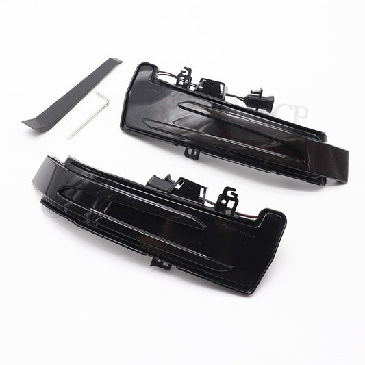 Dynamic turn signal LED rearview mirror streamer light For Mercedes Benz A B C E S CLA GLA GLK Class W176 W246 W212 W204 W221