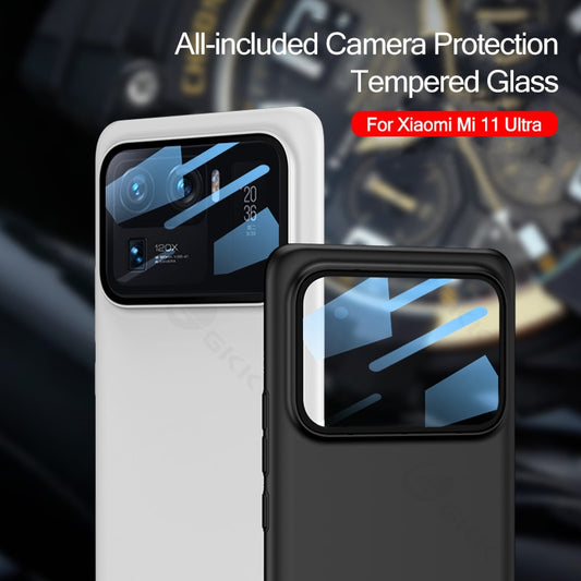 GKK 360 Full Protection Case For Xiaomi 11 Ultra Camera Glass Protection Anti-knock Matte PC Hard Cover For Xiaomi 11 Ultra Case